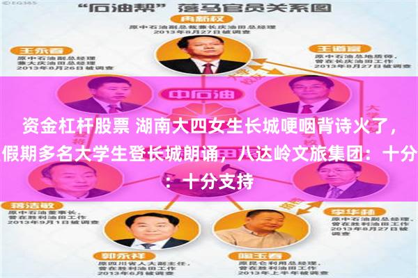 资金杠杆股票 湖南大四女生长城哽咽背诗火了，元旦假期多名大学生登长城朗诵，八达岭文旅集团：十分支持